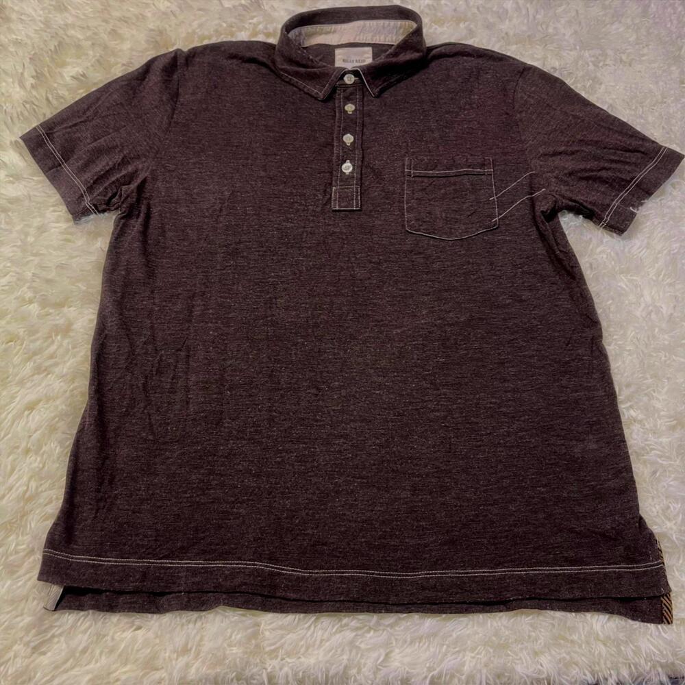 Billy Reid Men's Polo Shirt Size L